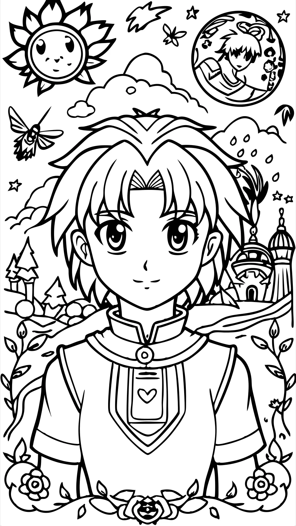 coloriages animées imprimables